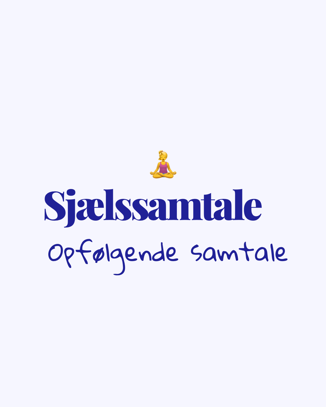 Sjælssamtale med Stine (opfølgning) 💫